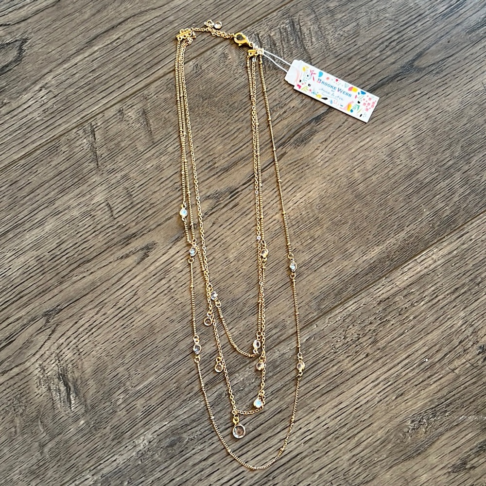 NWT Layered necklace